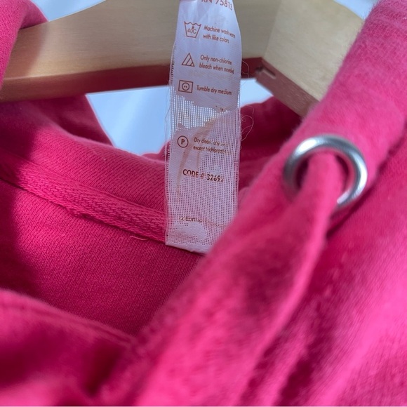 Alstyle Las Vegas Small Glitter Graphic Print Hooded Hoodie Sweatshirt - Picture 5 of 6